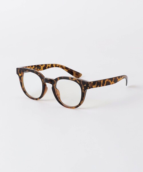 green label relaxing（グリーンレーベルリラクシング）の「Classic フルリム クリアレンズ メガネ（メガネ・レディース・ブラック/ブラウン・FREE）」の13枚目の写真