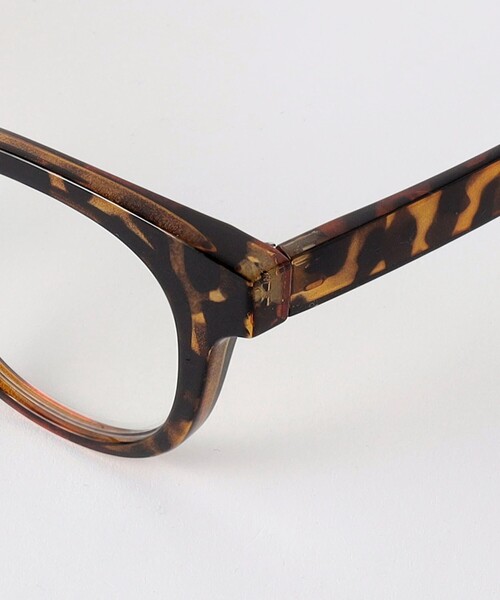 green label relaxing（グリーンレーベルリラクシング）の「Classic フルリム クリアレンズ メガネ（メガネ・レディース・ブラック/ブラウン・FREE）」の11枚目の写真