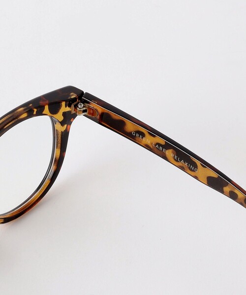 green label relaxing（グリーンレーベルリラクシング）の「Classic フルリム クリアレンズ メガネ（メガネ・レディース・ブラック/ブラウン・FREE）」の10枚目の写真