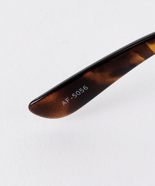 green label relaxing（グリーンレーベルリラクシング）の「Classic フルリム クリアレンズ メガネ（メガネ・レディース・ブラック/ブラウン・FREE）」の9枚目の写真