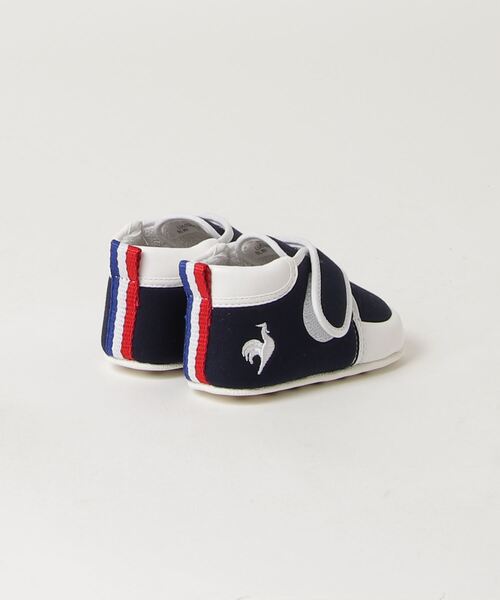 le coq sportif(ルコックスポルティフ)の「ルコックスポルティフ/LCS メイドインジャパン キッズファーストシューズ アルルBS /ARLES BS LU5SSN00JZ(スニーカー・キッズ・レッド系/ブルー系・12.0cm/12.5cm/13.0cm/11.5cm)」の3枚目の写真
