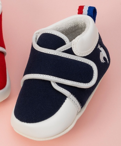 le coq sportif(ルコックスポルティフ)の「ルコックスポルティフ/LCS メイドインジャパン キッズファーストシューズ アルルBS /ARLES BS LU5SSN00JZ(スニーカー・キッズ・レッド系/ブルー系・12.0cm/12.5cm/13.0cm/11.5cm)」の6枚目の写真