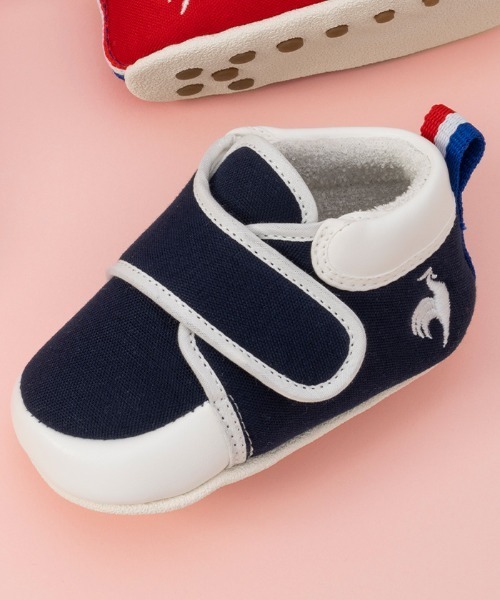 le coq sportif(ルコックスポルティフ)の「ルコックスポルティフ/LCS メイドインジャパン キッズファーストシューズ アルルBS /ARLES BS LU5SSN00JZ(スニーカー・キッズ・レッド系/ブルー系・12.0cm/12.5cm/13.0cm/11.5cm)」の7枚目の写真