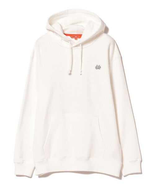 BEAMS GOLF(ビームスゴルフ)の「Miyu Ikeda GOLF / ビッグロゴ 裏毛 フードパーカー(パーカー・レディース・ブラック/ホワイト・LARGE/MEDIUM/SMALL)」の3枚目の写真