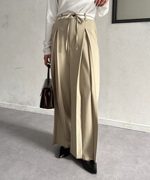 Thevon | ウエストリボンマーベルトスラックス(その他パンツ)