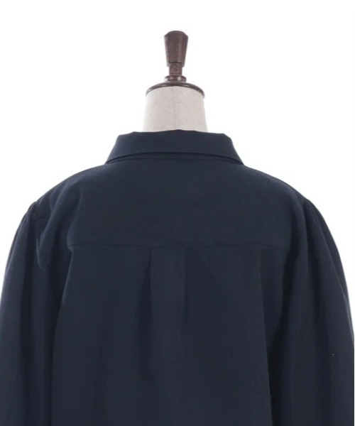 axes femme（アクシーズファム）の「Ｗ釦スリット袖ジップジャケット（テーラードジャケット・レディース・ブラック/ベージュ/ネイビー・FREE）」の6枚目の写真