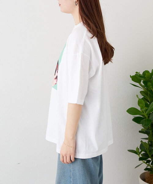BIRTHDAY BAR(バースデイバー)の「Pechanko Cats Tシャツ(Tシャツ/カットソー・レディース・イエロー/グリーン/ブルー・0)」の9枚目の写真