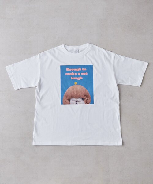 BIRTHDAY BAR(バースデイバー)の「Pechanko Cats Tシャツ(Tシャツ/カットソー・レディース・イエロー/グリーン/ブルー・0)」の20枚目の写真