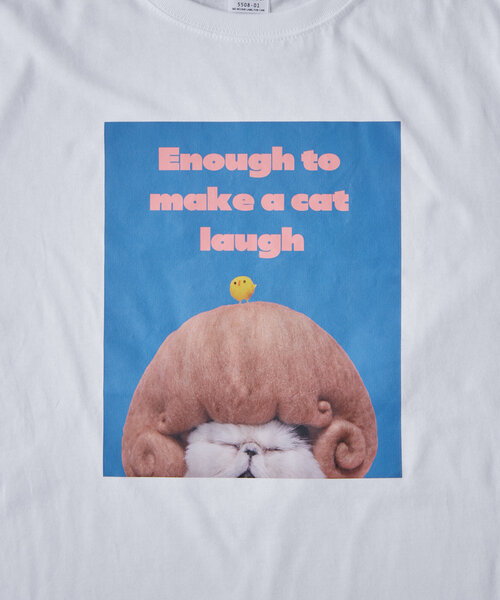 BIRTHDAY BAR(バースデイバー)の「Pechanko Cats Tシャツ(Tシャツ/カットソー・レディース・イエロー/グリーン/ブルー・0)」の21枚目の写真