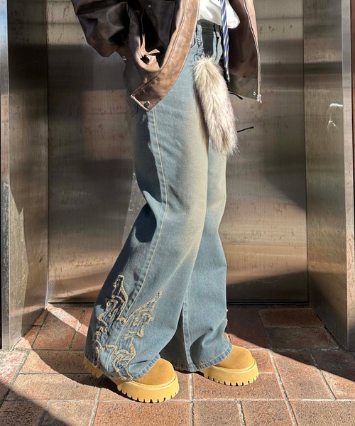 JL 　値下げ⭐︎セブンフェアリー⭐︎すそポケットデニム⭐︎Ｓ NEXUS VII/ネクサスセブン/C/P DENIM PANTS/デニムパンツ/INDIGO