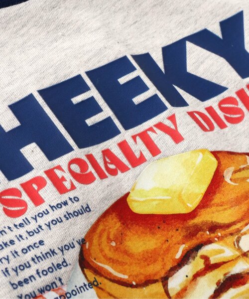 apres les cours（アプレレクール）の「アソート転写モチーフTシャツ（Tシャツ/カットソー・キッズ・アイボリー/グレー/サックスブルー/ベージュ・90/100/80/110/120/130）」の14枚目の写真