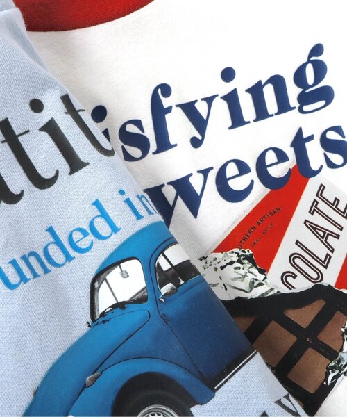 apres les cours（アプレレクール）の「アソート転写モチーフTシャツ（Tシャツ/カットソー・キッズ・アイボリー/グレー/サックスブルー/ベージュ・90/100/80/110/120/130）」の18枚目の写真