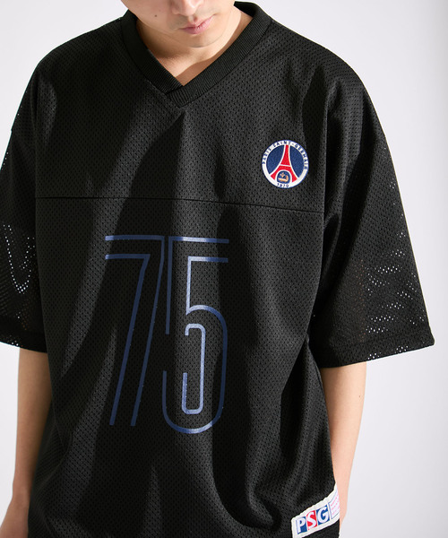 PARIS SAINT-GERMAIN(パリサンジェルマン)の「【Paris Saint-Germain / パリ・サン=ジェルマン】JP MESH TEE(Tシャツ/カットソー・メンズ・ホワイト/ブラック・X-LARGE/LARGE/MEDIUM)」の4枚目の写真