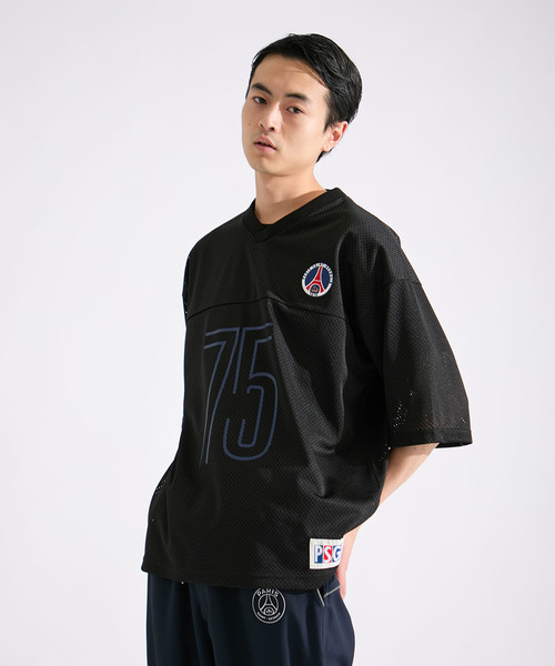 PARIS SAINT-GERMAIN(パリサンジェルマン)の「【Paris Saint-Germain / パリ・サン=ジェルマン】JP MESH TEE(Tシャツ/カットソー・メンズ・ホワイト/ブラック・X-LARGE/LARGE/MEDIUM)」の5枚目の写真