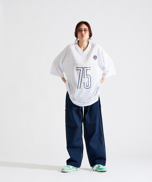 PARIS SAINT-GERMAIN(パリサンジェルマン)の「【Paris Saint-Germain / パリ・サン=ジェルマン】JP MESH TEE(Tシャツ/カットソー・メンズ・ホワイト/ブラック・X-LARGE/LARGE/MEDIUM)」の18枚目の写真