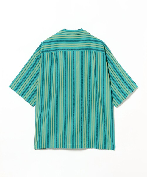 BEAMS（ビームス）の「ドビーストライプ オープンカラーシャツ（シャツ/ブラウス・メンズ・レッド/ブルー系その他・S/M/L/XL）」の11枚目の写真