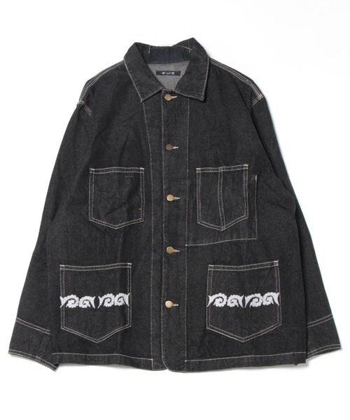 チャイハネ】カシュデニムMEN'Sジャケット（デニムジャケット