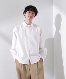 「大人のワイドシャツ」レギュラーカラー 長袖