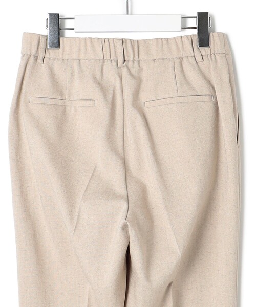 23区 S(ニジュウサンクチイサイサイズ)の「【セットアップ対応/防シワ性/洗える】アイアスマットストレッチ テーパード パンツ(その他パンツ・レディース・ネイビー系/ベージュ系・28/30/32/34)」の15枚目の写真