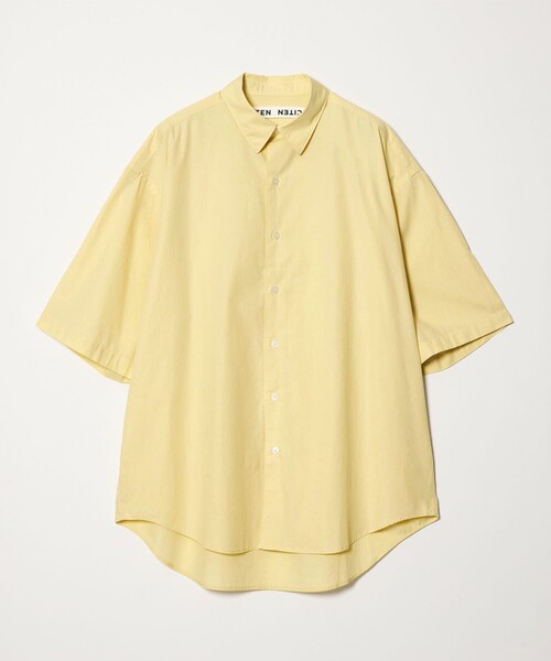 CITEN（シテン）の「＜CITEN＞スタンダードハーフスリーブシャツ（シャツ/ブラウス・メンズ・ダークグレー/ライトグレー/ライム/オリーブ/ライトブルー・S/M/L）」の8枚目の写真