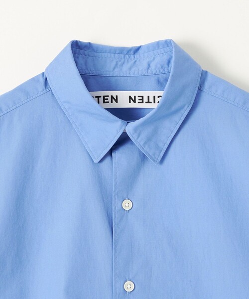 CITEN（シテン）の「＜CITEN＞スタンダードハーフスリーブシャツ（シャツ/ブラウス・メンズ・ダークグレー/ライトグレー/ライム/オリーブ/ライトブルー・S/M/L）」の16枚目の写真
