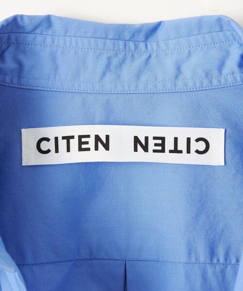 CITEN（シテン）の「＜CITEN＞スタンダードハーフスリーブシャツ（シャツ/ブラウス・メンズ・ダークグレー/ライトグレー/ライム/オリーブ/ライトブルー・S/M/L）」の19枚目の写真