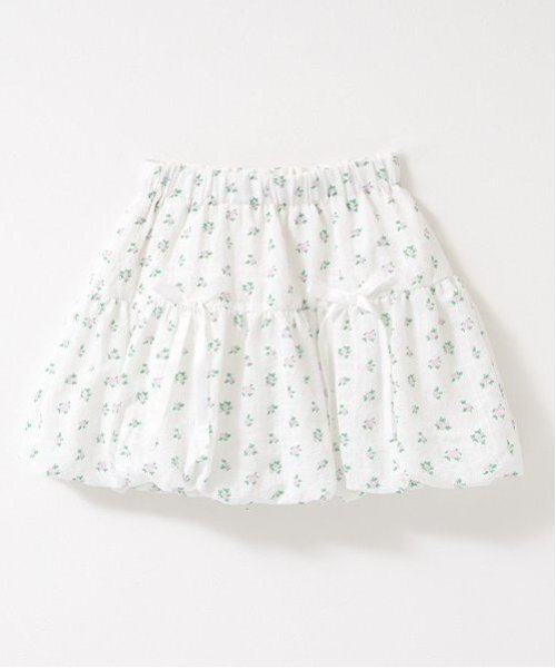 Lycee mine（リセマイン）の「【セットアップ可能】リボン付きバルーンスカート（スカート・キッズ・レモンイエロー/オフホワイト/ラベンダー・110cm/150cm/100cm/120cm/140cm/130cm）」の5枚目の写真