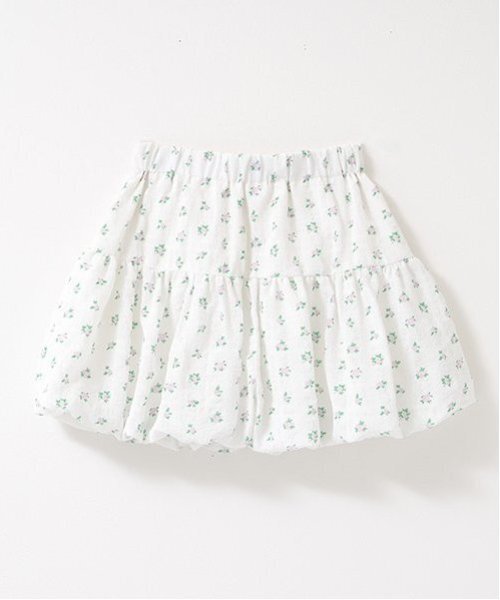 Lycee mine（リセマイン）の「【セットアップ可能】リボン付きバルーンスカート（スカート・キッズ・レモンイエロー/オフホワイト/ラベンダー・110cm/150cm/100cm/120cm/140cm/130cm）」の6枚目の写真