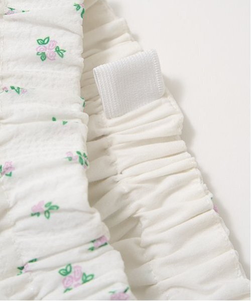 Lycee mine（リセマイン）の「【セットアップ可能】リボン付きバルーンスカート（スカート・キッズ・レモンイエロー/オフホワイト/ラベンダー・110cm/150cm/100cm/120cm/140cm/130cm）」の9枚目の写真