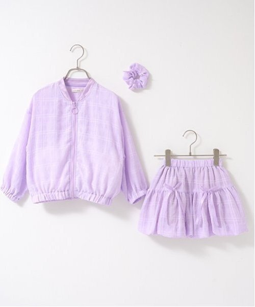 Lycee mine（リセマイン）の「【セットアップ可能】リボン付きバルーンスカート（スカート・キッズ・レモンイエロー/オフホワイト/ラベンダー・110cm/150cm/100cm/120cm/140cm/130cm）」の11枚目の写真