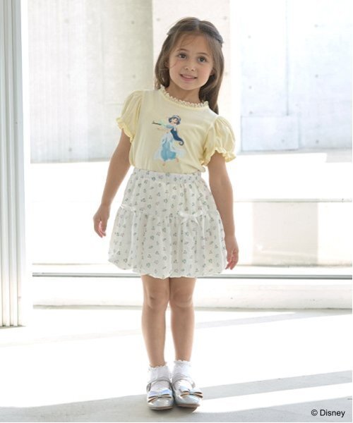 Lycee mine（リセマイン）の「【セットアップ可能】リボン付きバルーンスカート（スカート・キッズ・レモンイエロー/オフホワイト/ラベンダー・110cm/150cm/100cm/120cm/140cm/130cm）」の14枚目の写真