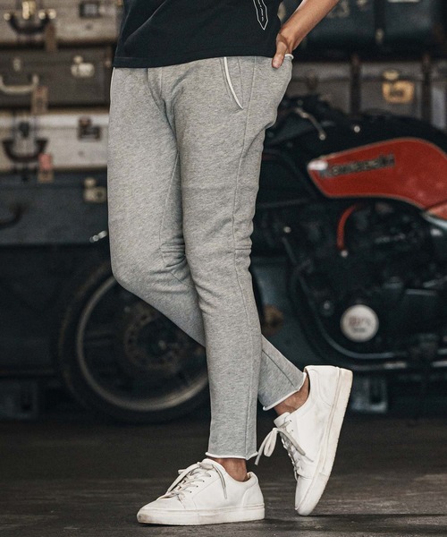 wjk reluxe(ダブルジェーケーリラックス)の「mp13270-heavy urake cut off easy pants イージーパンツ(その他パンツ・メンズ・ブラック/チャコール/トップグレー・S/M/L)」の8枚目の写真