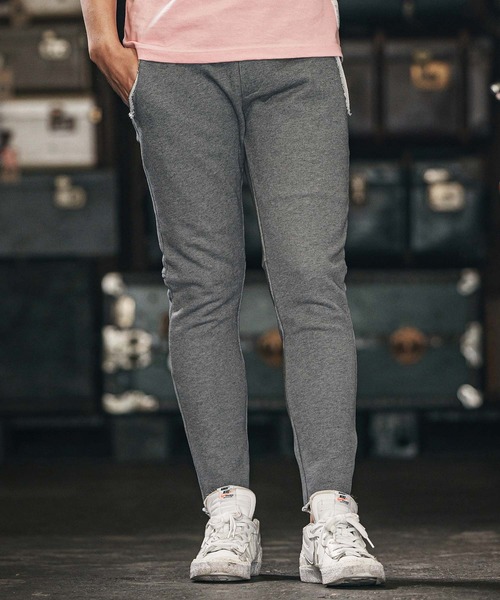 wjk reluxe(ダブルジェーケーリラックス)の「mp13270-heavy urake cut off easy pants イージーパンツ(その他パンツ・メンズ・ブラック/チャコール/トップグレー・S/M/L)」の12枚目の写真