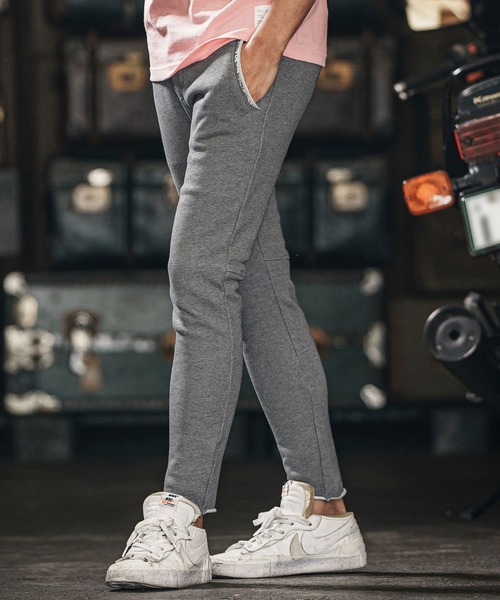 wjk reluxe(ダブルジェーケーリラックス)の「mp13270-heavy urake cut off easy pants イージーパンツ(その他パンツ・メンズ・ブラック/チャコール/トップグレー・S/M/L)」の14枚目の写真
