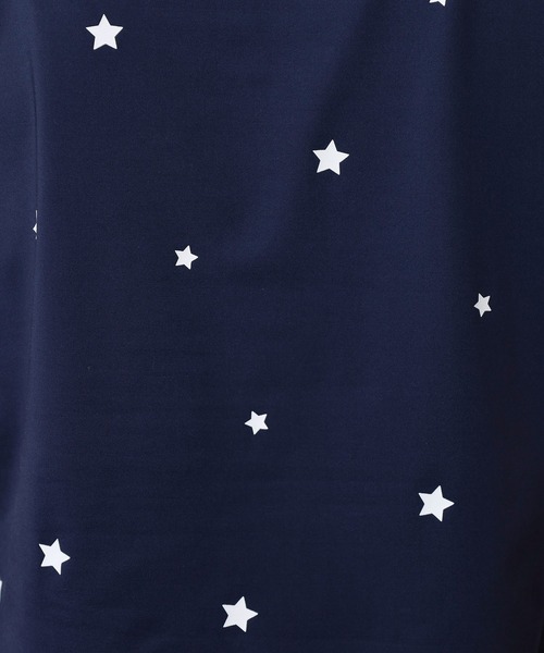 CECIL McBEE(セシルマクビー)の「スターバイカラーラグラン半袖モックネックシャツ(Tシャツ/カットソー・レディース・ホワイト/ネイビー・3(L)/2(M)/1(S))」の18枚目の写真