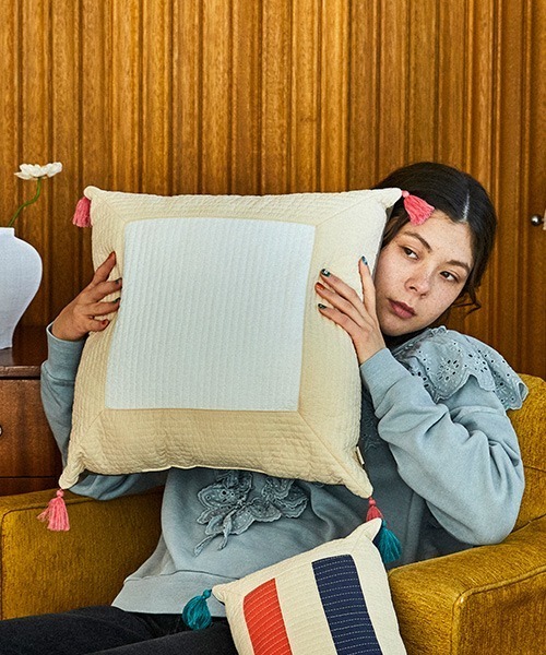 スタディオクリップ　クッション クッション クッションカバー 「daily CLIP」リネンクッションカバー