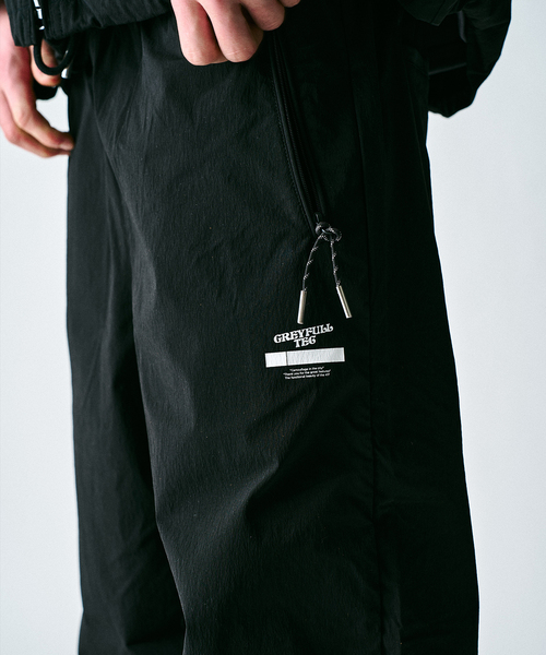 417 EDIFICE（フォーワンセブンエディフィス）の「ワッシャーナイロンイージーパンツ（カーゴパンツ・メンズ・ブラック・LARGE/MEDIUM/SMALL）」の20枚目の写真