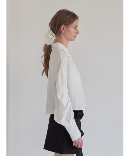 etre loin（エトルワン）の「Tulle bare top & shirt set