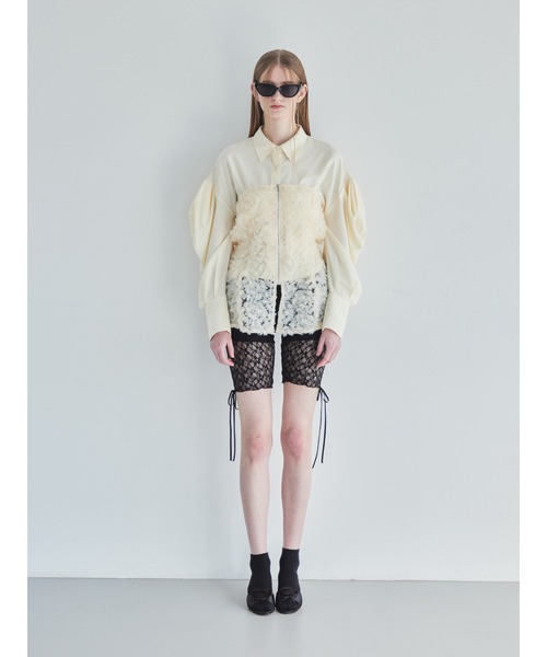 トップス etre loin Tulle bare top & shirt set セール】Tulle bare top & shirt set（シャツ/ブラウス）｜etre