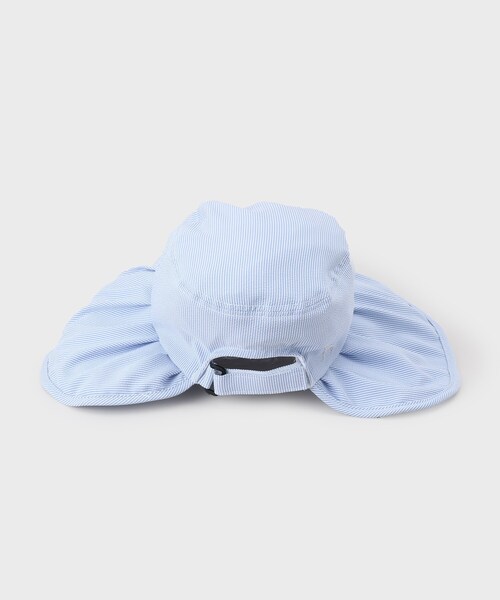adabat（アダバット）の「ギャザーUVハット（ハット・レディース・ネイビー系2/グレー系7/ブルー系7・00）」の5枚目の写真