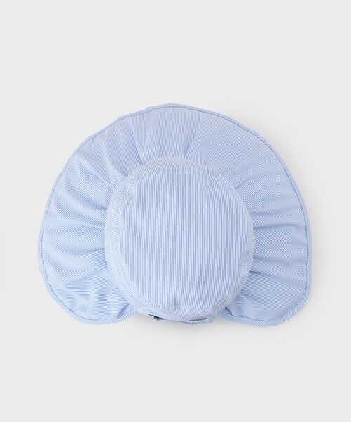 adabat（アダバット）の「ギャザーUVハット（ハット・レディース・ネイビー系2/グレー系7/ブルー系7・00）」の6枚目の写真