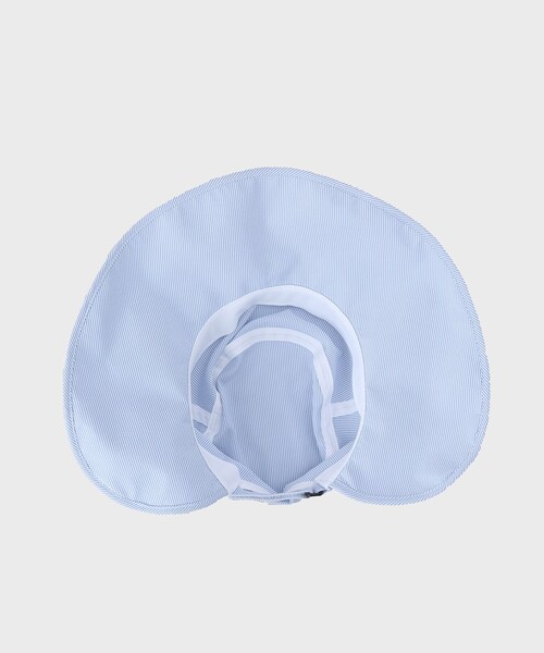 adabat（アダバット）の「ギャザーUVハット（ハット・レディース・ネイビー系2/グレー系7/ブルー系7・00）」の7枚目の写真