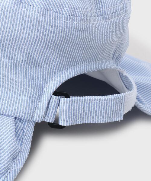 adabat（アダバット）の「ギャザーUVハット（ハット・レディース・ネイビー系2/グレー系7/ブルー系7・00）」の8枚目の写真