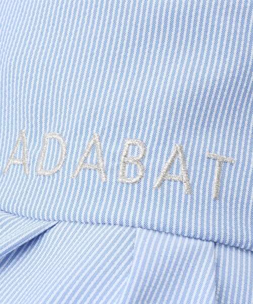 adabat（アダバット）の「ギャザーUVハット（ハット・レディース・ネイビー系2/グレー系7/ブルー系7・00）」の9枚目の写真