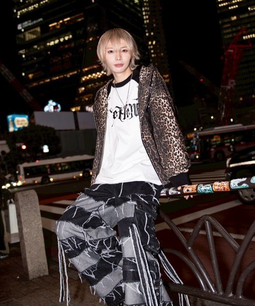 REFLEM/レフレム』ピアス付きラグランL/S TEE/ロングスリーブ