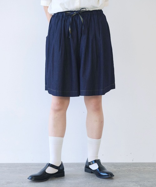 △5.5oz denim キュロットパンツ（その他パンツ）｜bulle de