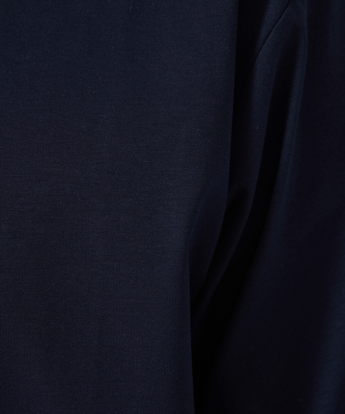 ABAHOUSE GRAY(アバハウスグレイ)の「【接触冷感】シルケット天竺ワイドリブ 半袖Tシャツ(Tシャツ/カットソー・メンズ・グリーン/ホワイト/ネイビー/ブラック/グレイッシュベージュ・46/44/50/48)」の21枚目の写真