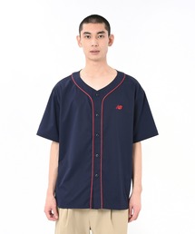 NEW BALANCE | ベースボールシャツ(Tシャツ/カットソー)