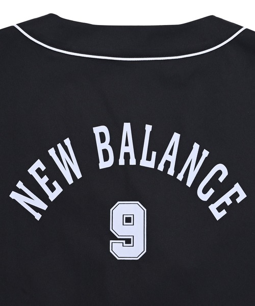 NEW BALANCE(ニューバランス)の「ベースボールシャツ(Tシャツ/カットソー・メンズ・ネイビー/オフホワイト/ブラック・SMALL/MEDIUM/LARGE/X-LARGE/XX-LARGE)」の10枚目の写真