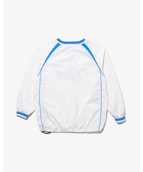 KEBOZ（ケボズ）の「COTTON V NECK PULLOVER JACKET（ブルゾン・メンズ・ブラック/ホワイト/バーガンディー・M/L/XL）」の12枚目の写真